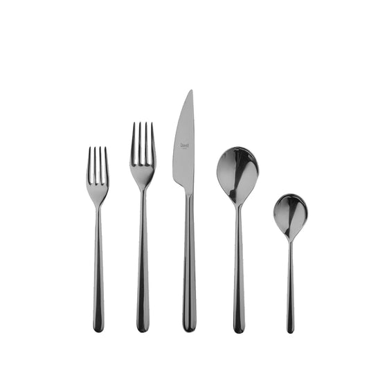 CUTLERY SET 5 PCS  LINEA "ORO NERO"