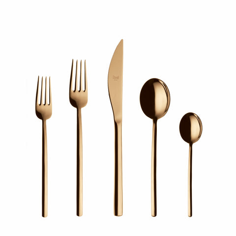 Due ORO 5-Piece Flatware Set