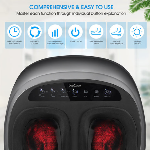 Foot Massager Machine With Heat And Massage Gifts For Men And Women Sh