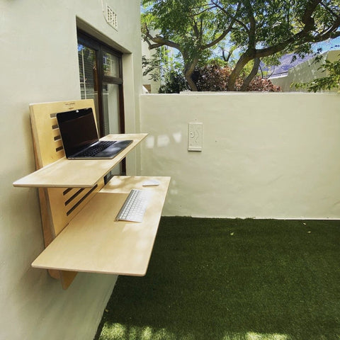 WallStand - Adjustable Wall-mounted Standing Desk