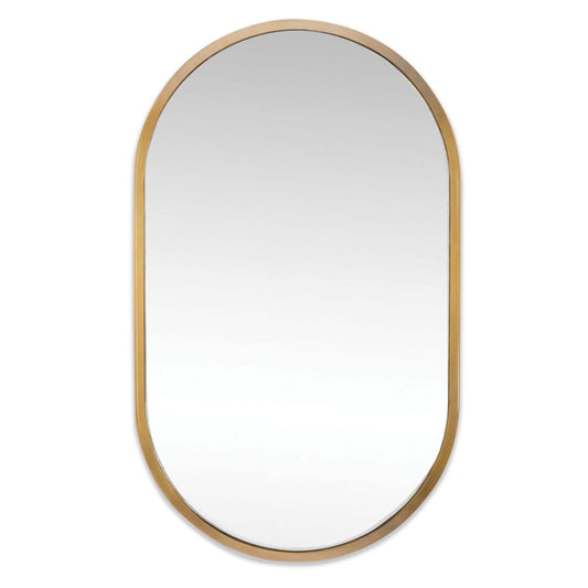 Canal Mirror (Natural Brass)