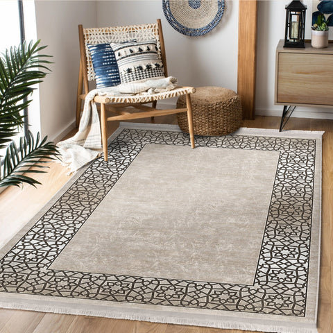 Classic Motifs Washable Area Rug | Homeezone