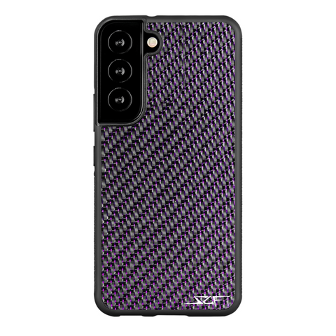 Samsung | Blue Laced Real Carbon Fiber Phone Case | CLASSIC Series