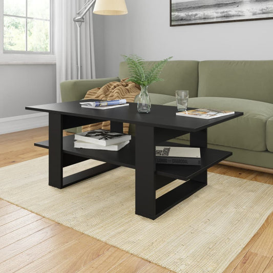 Coffee Table White 43.3"x21.6"x16.5" Chipboard