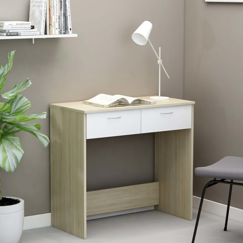 Desk White 31.5"x15.7"x29.5" Chipboard