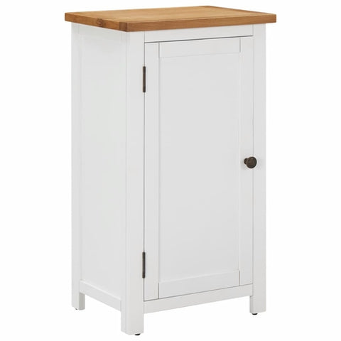 Cupboard 17.7"x12.6"x33.5" Solid Oak Wood