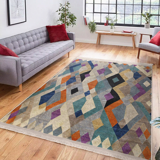 Bohemian Home Decor Washable Area Rug | Homeezone