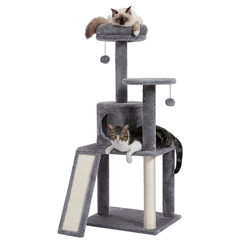 Domestic Delivery Multi-Level Cat Tree Tower Climb Furniture Scratching Post for Indoor House Pet Supplies Kitten Toy Cozy Condo