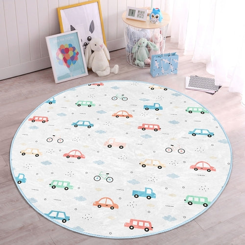 Car Adventure Kids' Washable Rug | Homeezone