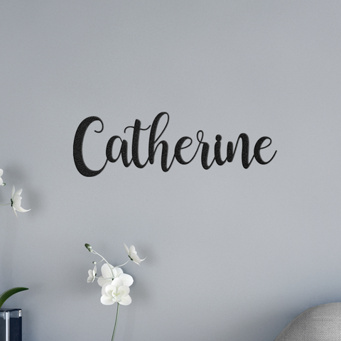 Custom Name Sign - Metal Wall Art/Decor