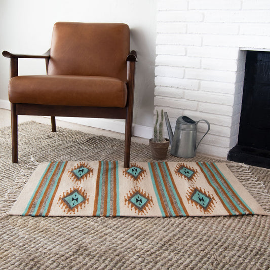 Bizalú Eyes Native Wool Rug