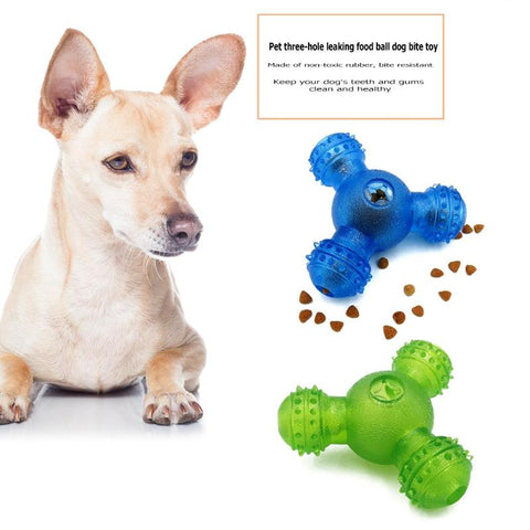 Dog Toys Rubber Leakage Food Ball Feeder for Dog