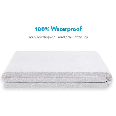 1PC Waterproof Bed Cover Four Corner Tendon Terry Cloth Mattress Protector Breathable Safe Antisweat Mattress Cover Dropshipping