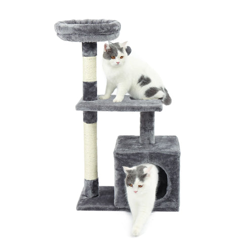 Domestic Delivery Multi-Level Cat Tree Tower Climb Furniture Scratching Post for Indoor House Pet Supplies Kitten Toy Cozy Condo