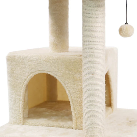 Domestic Delivery Multi-Level Cat Tree Tower Climb Furniture Scratching Post for Indoor House Pet Supplies Kitten Toy Cozy Condo