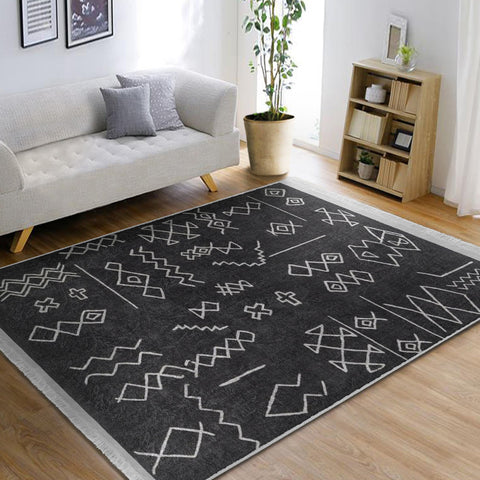 Aztec Style Home Decor Washable Area Rug | Homeezone