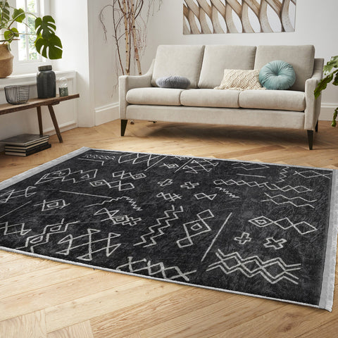 Aztec Style Home Decor Washable Area Rug | Homeezone