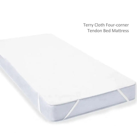 1PC Waterproof Bed Cover Four Corner Tendon Terry Cloth Mattress Protector Breathable Safe Antisweat Mattress Cover Dropshipping