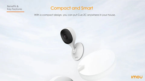 4PCS IMOU Indoor Security Camera Baby Monitor Wi-Fi IP Security Surveillance Smart System with Night Vision Baby Camera