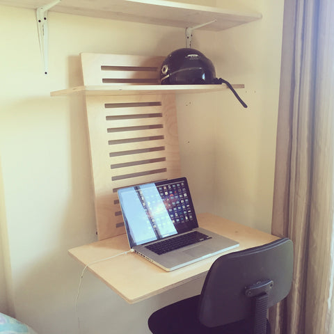 WallStand - Adjustable Wall-mounted Standing Desk