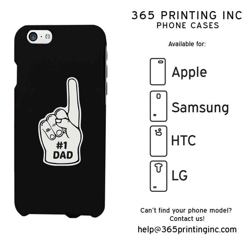 #1 Dad Funny Phone Case Great Gift For Fathers Day