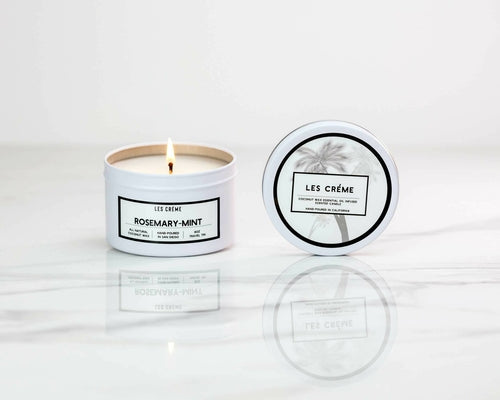 Rosemary Mint Scent Coconut Wax Candle