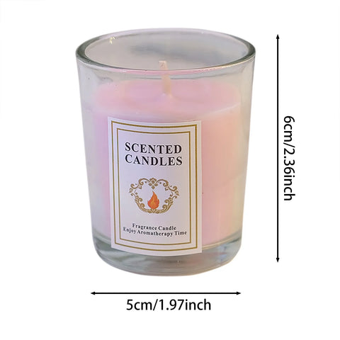 Flameless Candles | Big ! Candle Sicilian Scented Classic 22Oz Large Jar Single Wick Candle Burns Over 110 Hours Soy Christmas