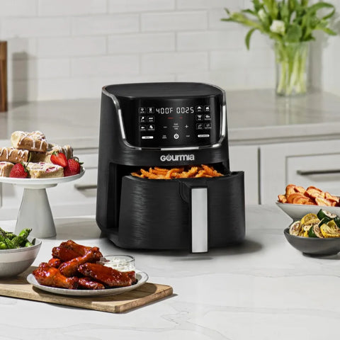 2024 New 4-Quart Digital Air Fryer with 12 One-Touch Presets