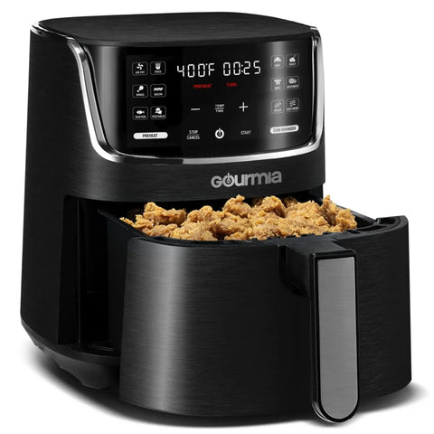 2024 New 4-Quart Digital Air Fryer with 12 One-Touch Presets