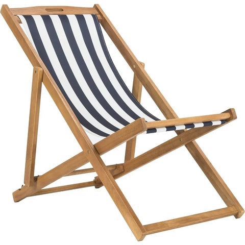 White Foldable Sling Adirondack Chair Portable Folding Chair Camping Chairs Foldable Outdoor Collection Loren Teak Playa Beach