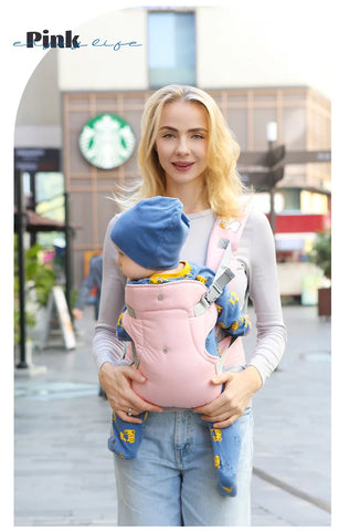 All Seasons NewbornFront Facing Kangaroo Wrap  Advanced 4-In-1 Baby Carrier Strap Sling Infant Hipseat Waist Belt Babies Gear