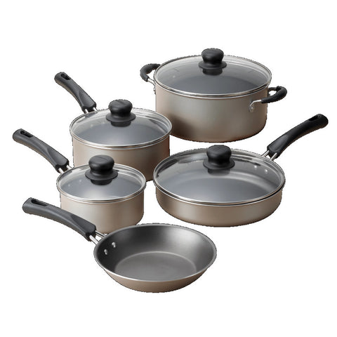 Tramontina 9-Piece Non-stick Cookware Set, Red 2023 NOW.