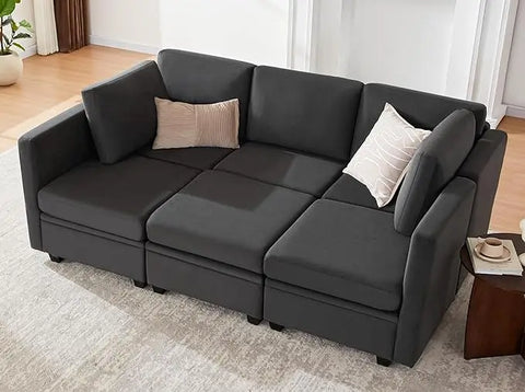 Modular Sectional Sleeper Sofa, Sectional Couch Reversible ,  Sectional Sofa