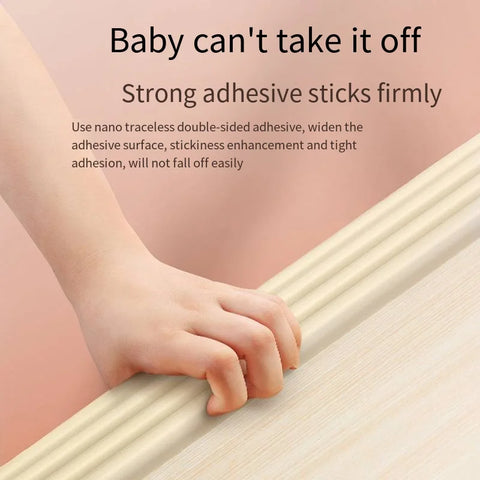 6.56 FT Baby Proofing Table Edge Protector Crib Rail Bumper Child Safety Bunk Bed Ladder Cover Furniture Fireplace Desk Corner