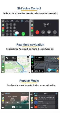 CarlinKit USB Wired/Wireless CarPlay Dongle Wired/Wireless Android Auto AI Box Mirrorlink BT Auto Connect For Android Car Radio