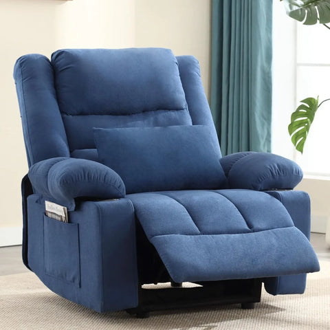 Recliner Chair Modern Ergonomic Lounge Single Sofa Seat Small Push Back Recliners Living Room Recliners on Clearance