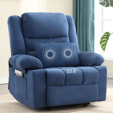 Recliner Chair Modern Ergonomic Lounge Single Sofa Seat Small Push Back Recliners Living Room Recliners on Clearance