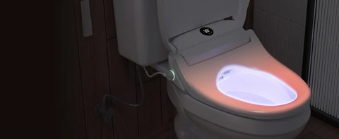 Bidet Toilet Seat, Smart Unlimited Warm Water, Electronic Heated Toilet Seat,Turbo Wash, Dryer, Rear and Front Wash