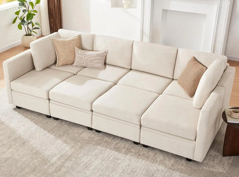 Modular Sectional Sleeper Sofa, Sectional Couch Reversible ,  Sectional Sofa