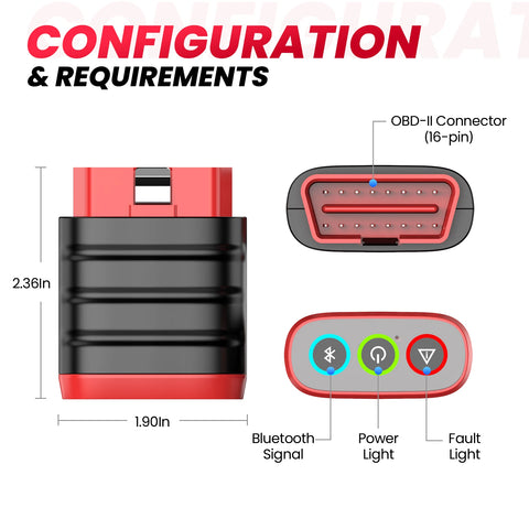 THINKCAR THINKDIAG Mini obd2 Bluetooth Scanner All Cars Full System Diagnose Lifetime Free Auto Diagnostic Tool Read/Clear Error