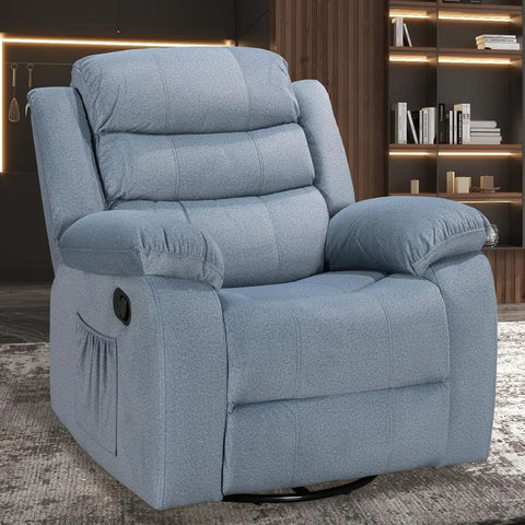 Recliner Chairs, Adults Manual Reclining Sofa Chair Oversized Recliner Chair for Living Room Comfy, Recliner Chair