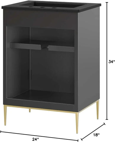 Bathroom Vanity Cabinet, 30"