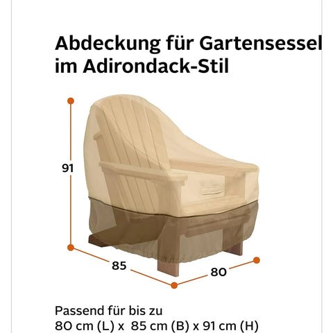 US  CD3111 Eucalyptus Adirondack Chair and Built In Ottoman