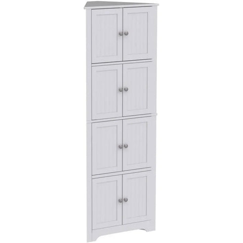 4-Tier 68" Corner Kitchen Pantry Storage Cabinet with 8 Doors