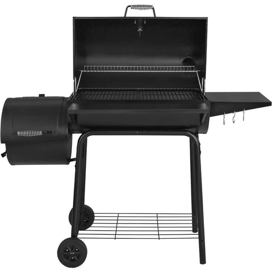 CC1830S 30" BBQ Charcoal Grill and Offset Smoker | 811 Square Inch cooking surface, Outdoor for Camping