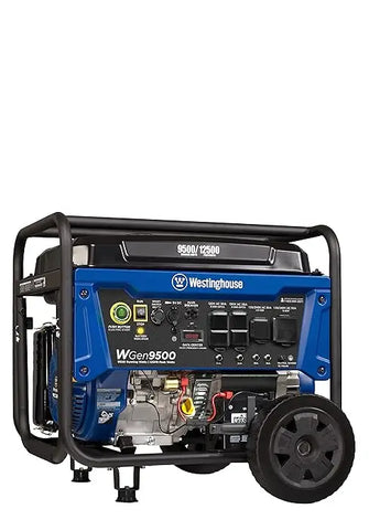 12500 Watt Dual Fuel Home Backup Portable Generator, Remote Electric Start, Transfer Switch Ready, Gas and Propane