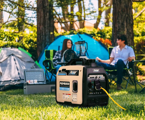 Ultra Light Quiet 4000W Portable Gas Inverter Generator