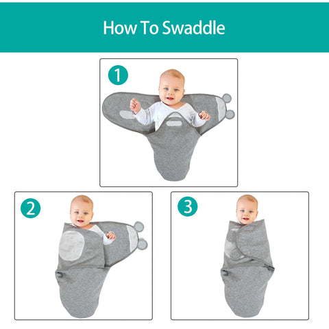 1Pcs Newborn Swaddle Sack, Baby Swaddles Sleep Sack 0-3 Months, Wearable Blanket Baby, Baby Swaddle Blanket Wrap Easy Change