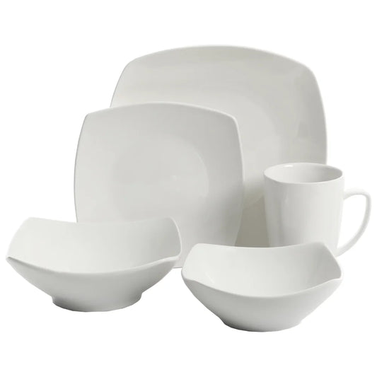 40-Piece Dinnerware Set， dishes and plates sets