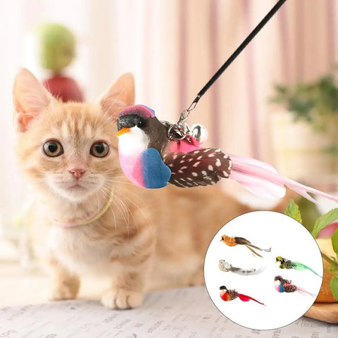 Replacement Head For Funny Cat Stick Toy Various Kinds Cats Rod Feather Birds Teaser Toy For Kitten Pets Toy Supplies